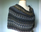 New Handmade Wool Multi-Colored Knit Cowl