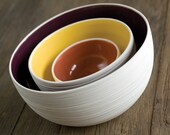 Scribble Nesting Bowls S/3