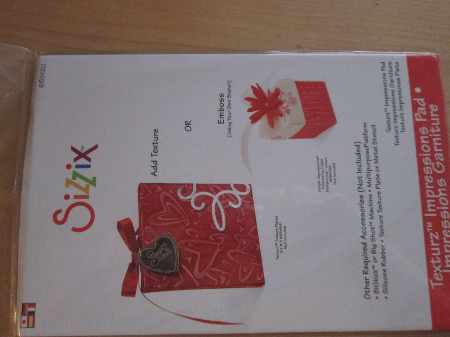 Sizzix Texturz Impressions Pad