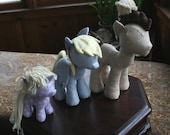 Digital Combo Package, Your Choice of Three Pony Patterns: Original Pony, Stallion, Filly & Colt, or Beanie (Plushie, Stuffed Toy)