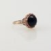 Onyx Dome Ring - in 14K Yellow Gold