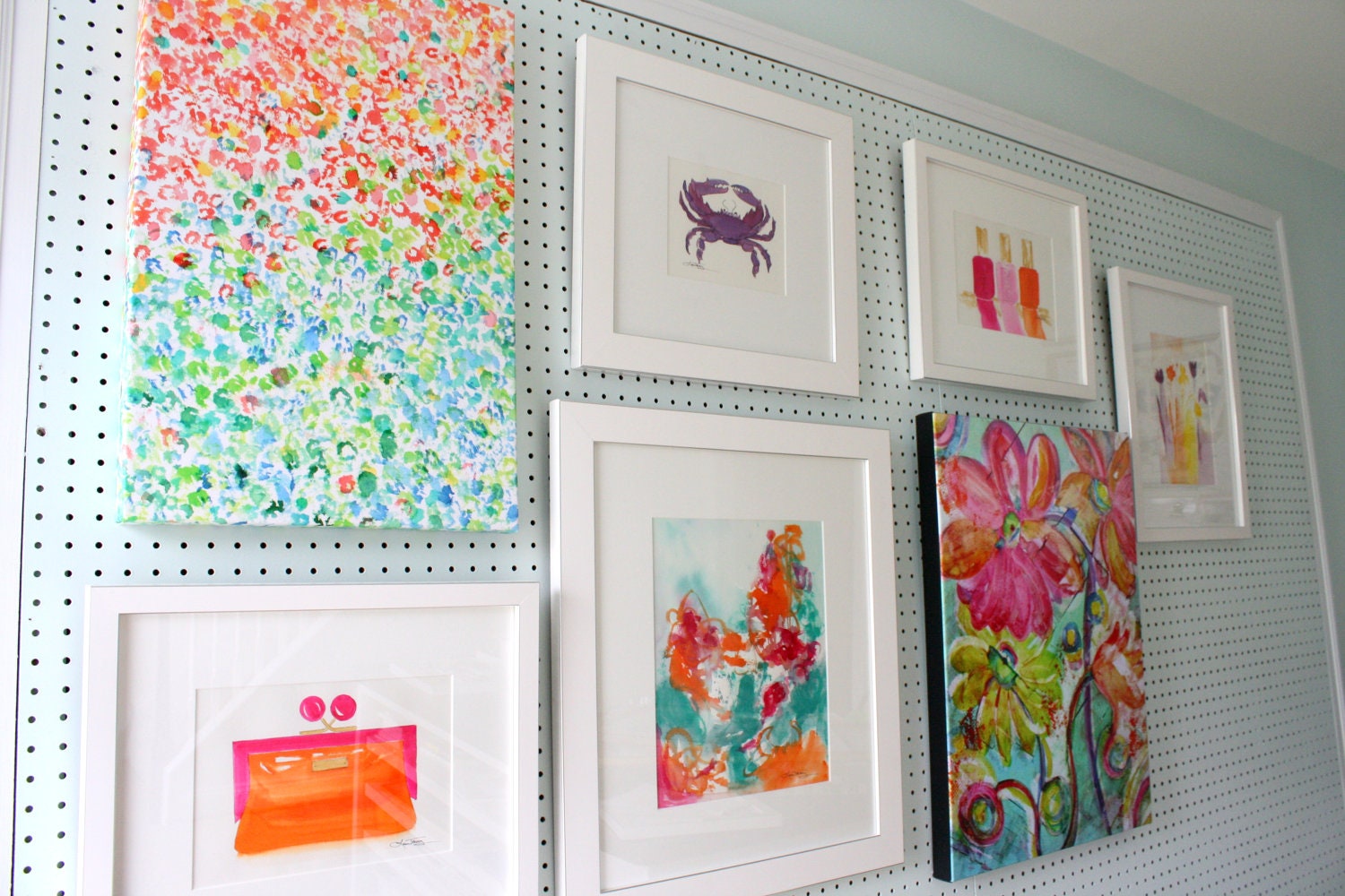 Abstract Giclee on Gallery wrapped Canvas
