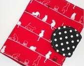 Kindle Paperwhite Case / Kindle Touch Cover, Nook Color Cover - Walk the Line Cats eReader Cover