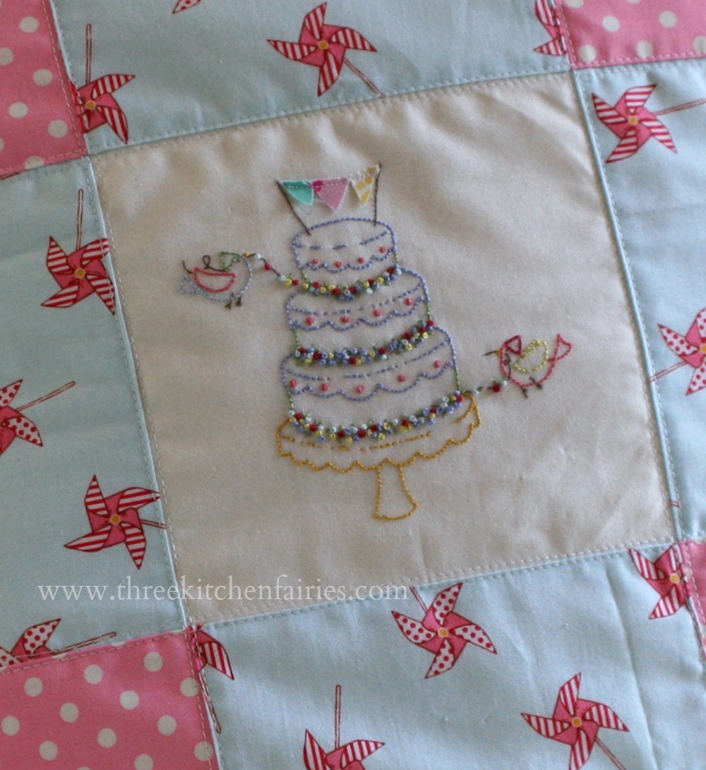 Embroidery pattern 9. Thinking big