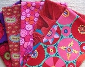 Kaffe Fassett Medley (No.86) - 5 Fat Quarter Bundle - Designer Quilt Fabric