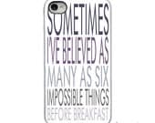 Purple Light Dark Quote with  White or Black Sides iPhone Case - IPhone 4,4s, 5 Hard Cover - Fun Bright Art Unique Trendy - artstudio54