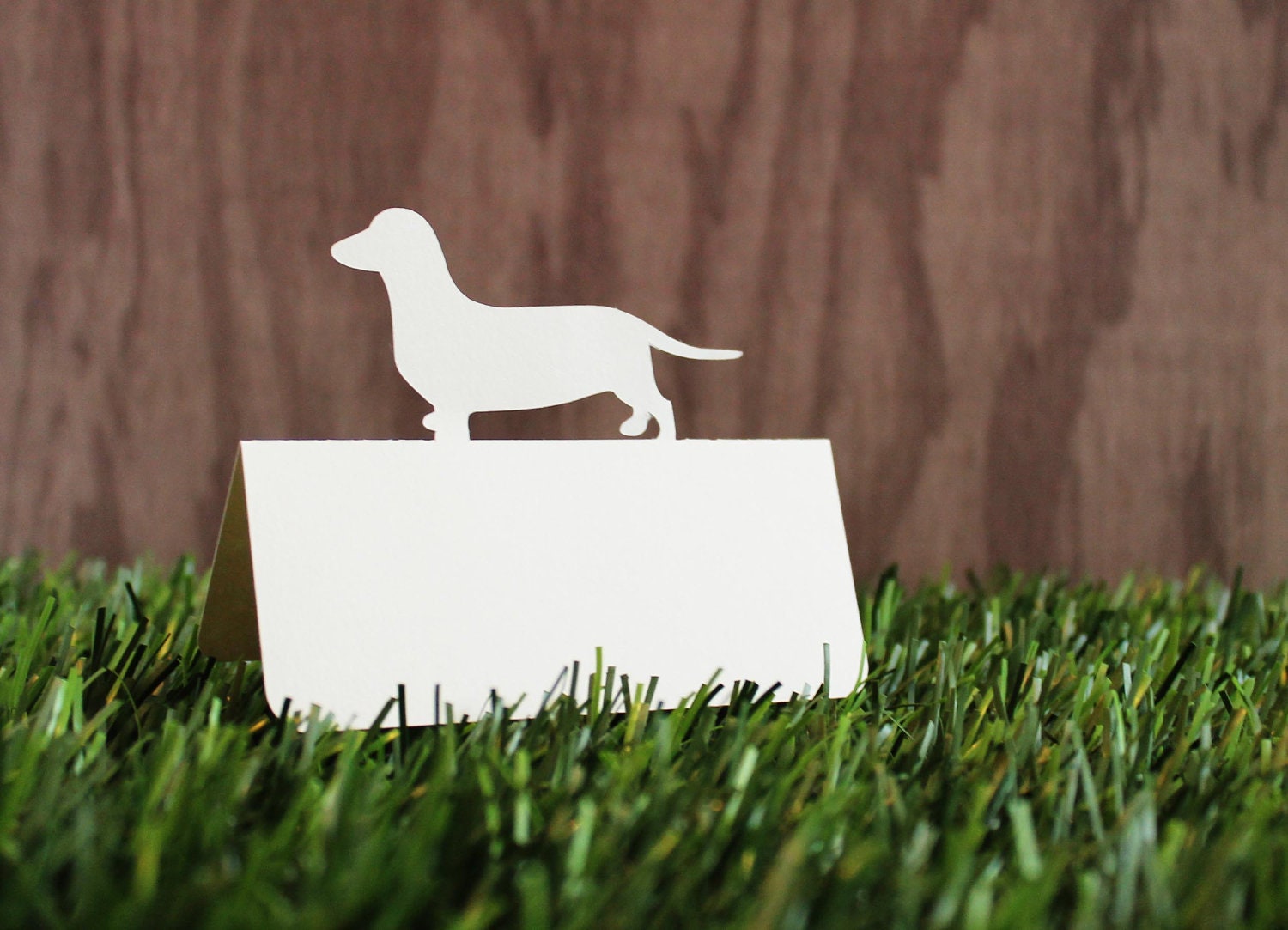 Wedding Place Cards Dog Dachshund Set of 50
