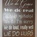 we do Love, Family Rules, Primitive, Version 3, Subway Art, Typography, Distressed, Sign, Decor