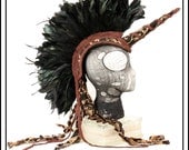 Tribal Unicorn ... Unicorn Headdress with Feather Mohawk
