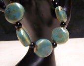 CLEARANCE -Green Clay Bracelet