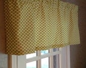 Window Valance Amy Butler Fabric - Full Moon Polka Dot