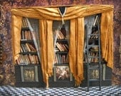 Miniature Haunted Mansion Library