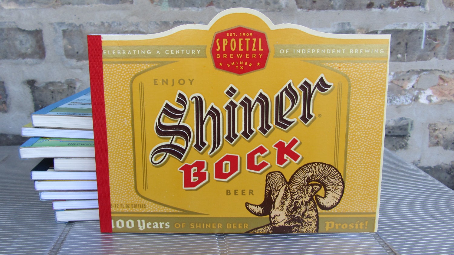 Recycled Beer Notebook