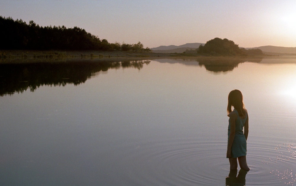 A Dream To Hold. 8 x 12 sunset lake film photography