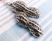Solid Silver Peanut Necklace