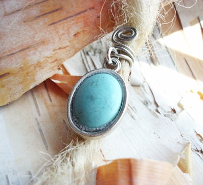ADD to your DREADS Turquoise Dreadlock Bead Accessory Extension Accessories Feather Crystal Dread Boho Bohemaian Hippie Silver