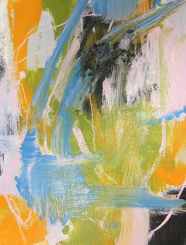 Colorful Original Abstract Painting