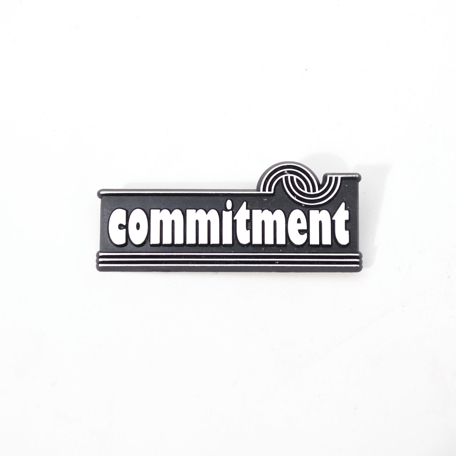 Show Your Commitment Pin