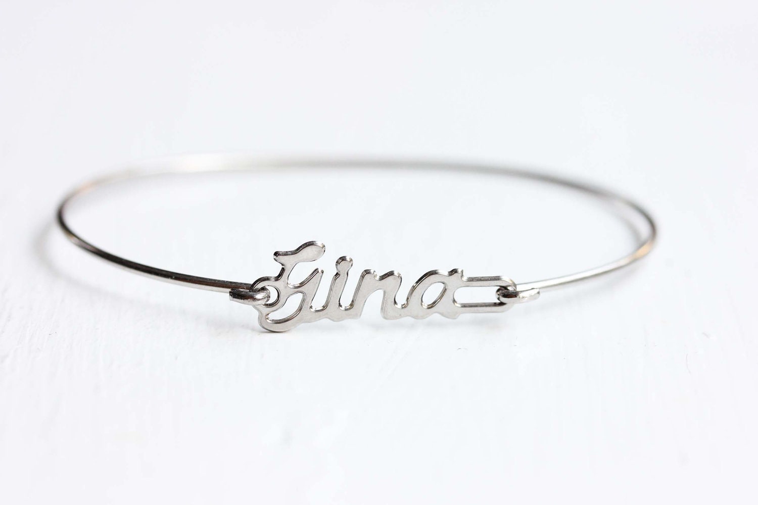 Vintage Name Bracelet - Gina