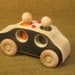 Wooden toy Police car