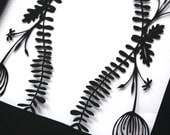 Botanical Paper Cut Lace - Umbelliferae & Fern