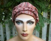 Turban slouchy, cloche,  head wrap, headband, chemo head wrap