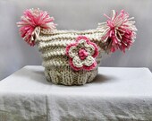 Knitted Newborn Baby Hat Pattern 0-3 month in PDF n31
