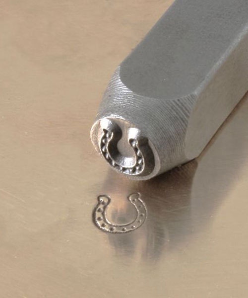 Metal Design Stamp By Impressart 6mm Horse Shoe