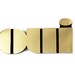 Oui brooch in gold mirror perspex