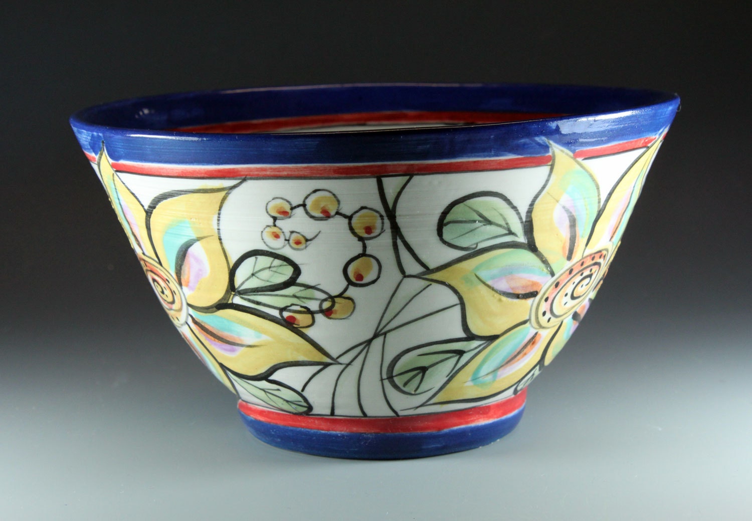 Small handpainted bowl