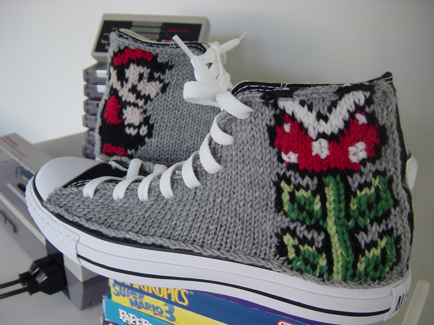 Mario Knit Chucks