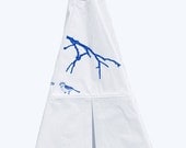 print royal blue indoor canvas teepee poles not include