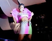 Amazing Net Bolero Shrug ...BRIGHT MAGENTA PINK...