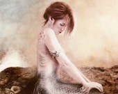 Sea Faerie, Mermaid Art Print 8 x 10 inch