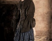 Black Cotton Blouse