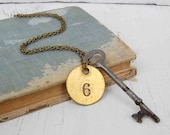 Antique Skeleton Key Necklace. He gave her the Key to Room 6
