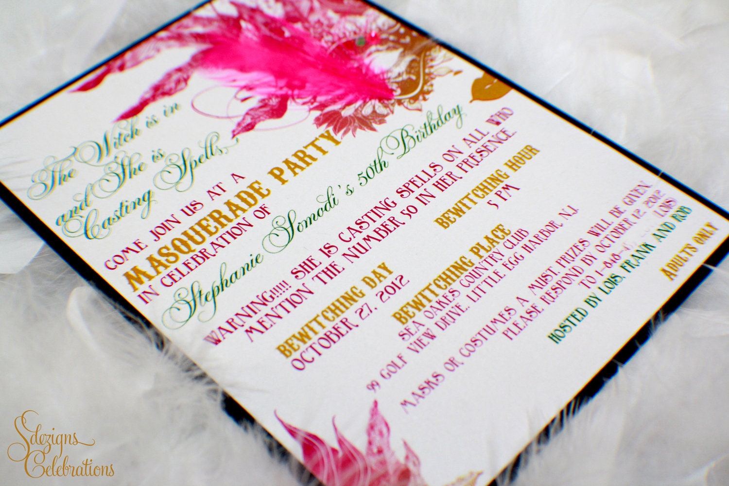 Mystique Masquerade Invitations Il_570xn
