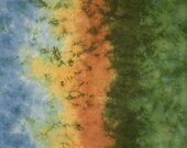 Hand Dyed Fabric - Forest Canopy Gradient