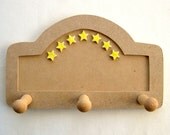 Hang keys, jewelery, clothes. Rack  decorate Mosaic supplies tiles inset frame to decorate