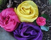 Blooming Garden 22x22 Play Silk Set of 3