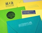 Personalized Custom Font Address Stamp