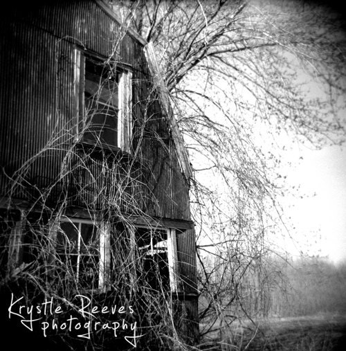 Abandoned Barn - 5x5 Fine Art Photograph