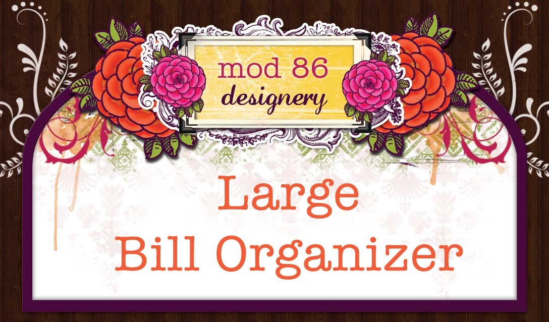 Large Bill Organizer
