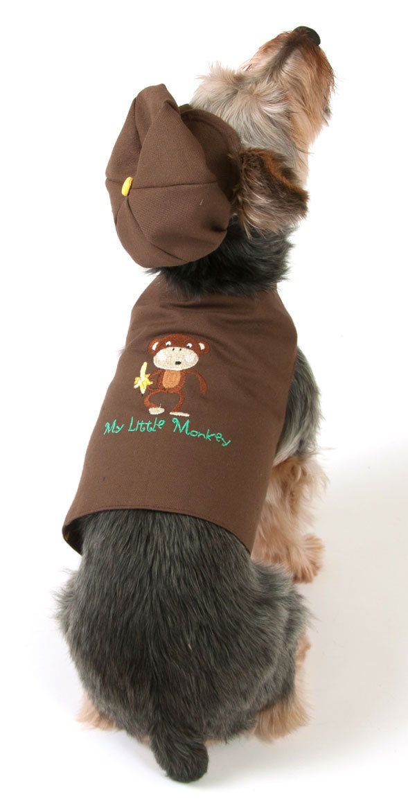 Dog Jacket Coat with matching hat