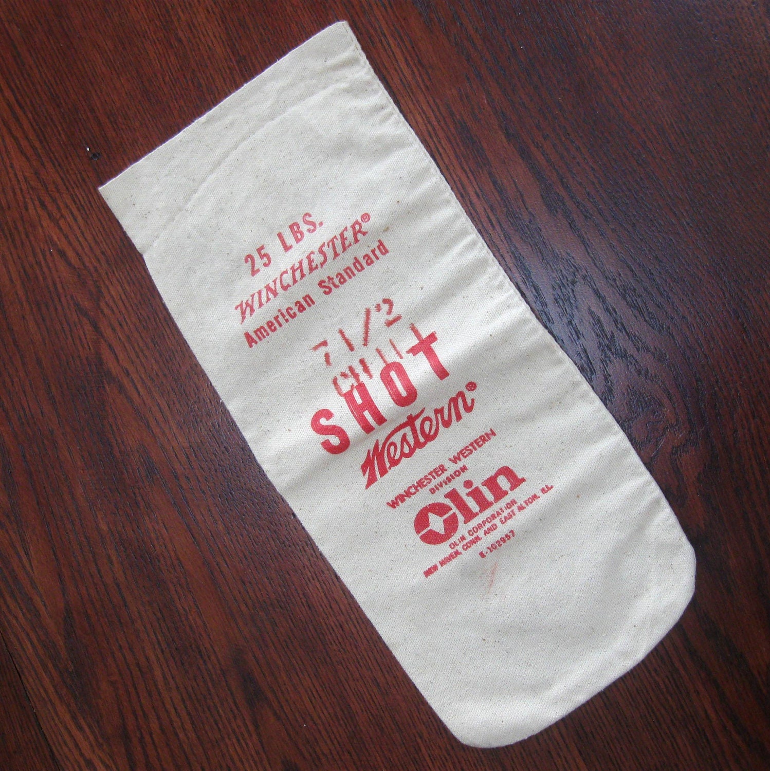 Vintage Winchester Ammunition Bag Ammo Bag Canvas 1970s