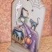 Handpainted Halloween Witch Decoration