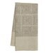 Natural Squares Tea Towel