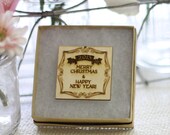 Rustic Christmas Ornament Engraved Wood Holiday Gift