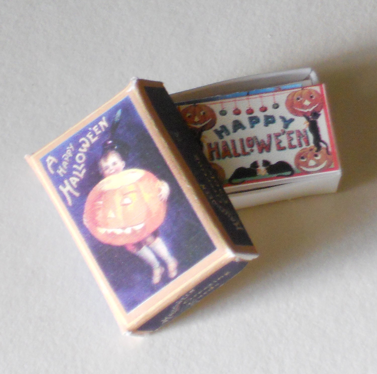 1/12 Scale Miniature Halloween Greeting Cards