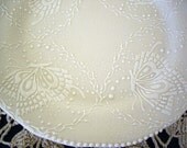 Decorative Plate - Butterfly - Wall Art - Porcelain Plate